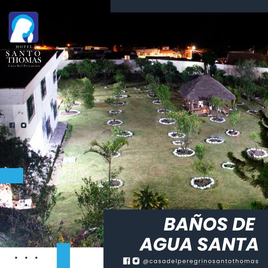Отель Casa Del Peregrino Santo Thomas Баньос Экстерьер фото